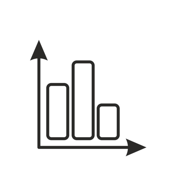 Diagramm, statistikfreies Symbol, png