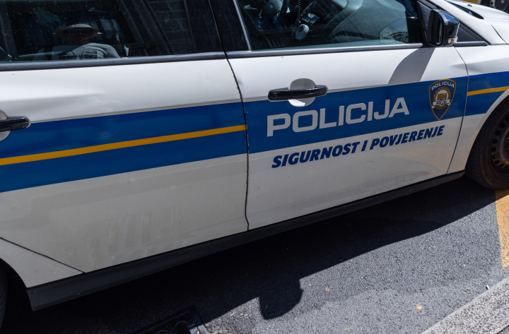 Polizei Kroatien, Auto auf Streife