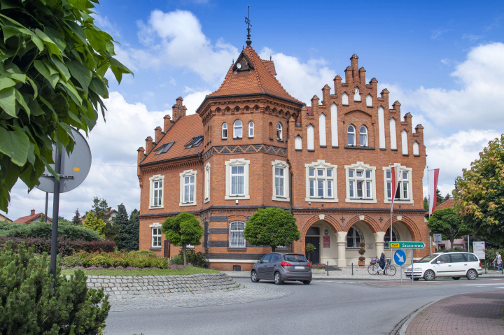 Das Rathaus in Niepołomice