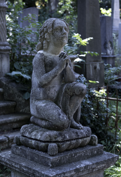 Statue auf dem Lychakiv-Friedhof