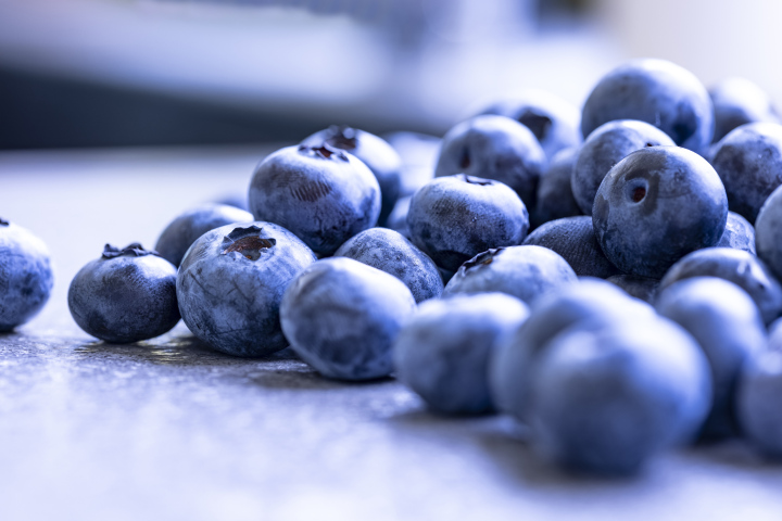 Große Blaubeerfrüchte