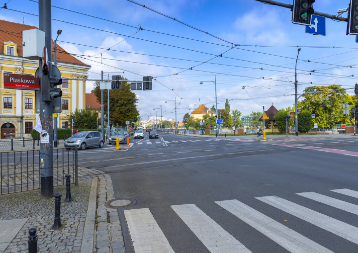 Breslau Stadtzentrum Piaskowa Straße