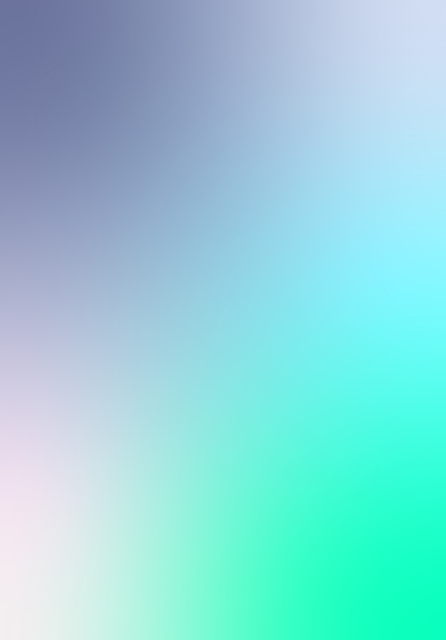 Blauer Aquamarin-Farbverlauf, unscharfer Hintergrund.