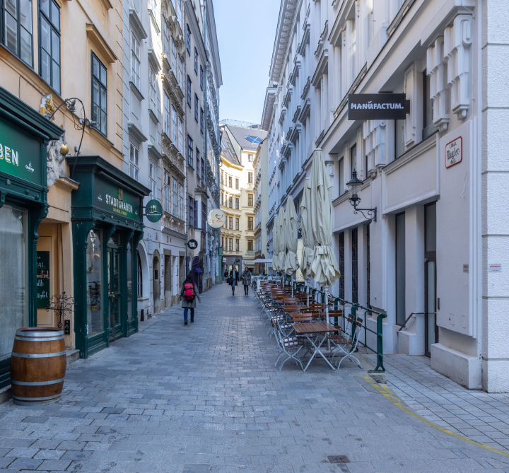 Naglergasse, Wien Österreich