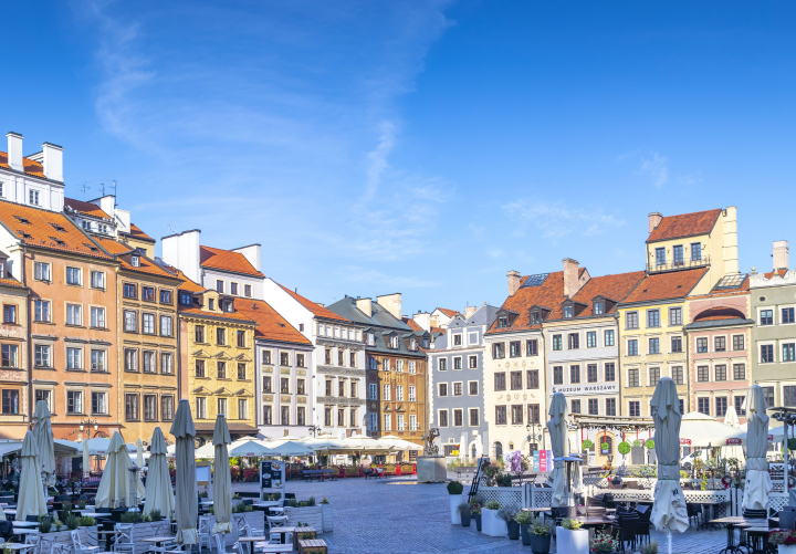 Altstadt in Warschau