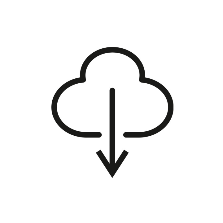 Cloud-Pfeil-Download-Symbol