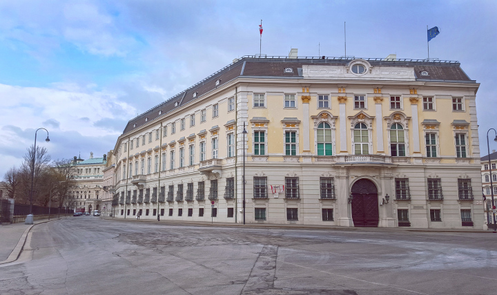 Ein repräsentatives Mietshaus in der Stadt