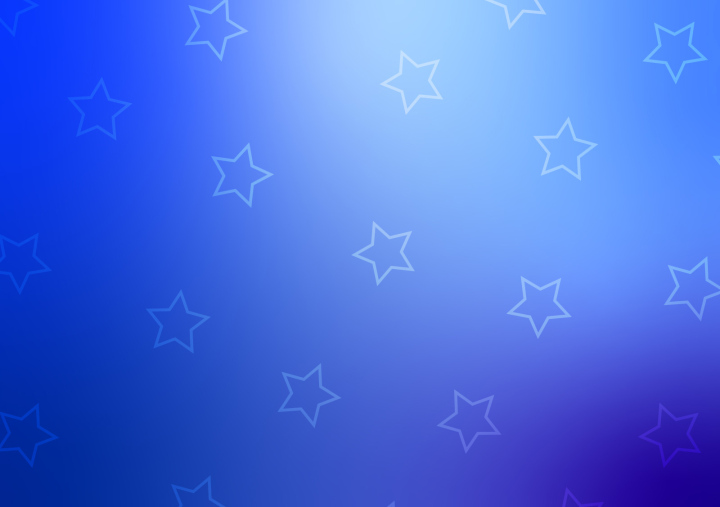 Blauer Hintergrund mit Vektorsternen