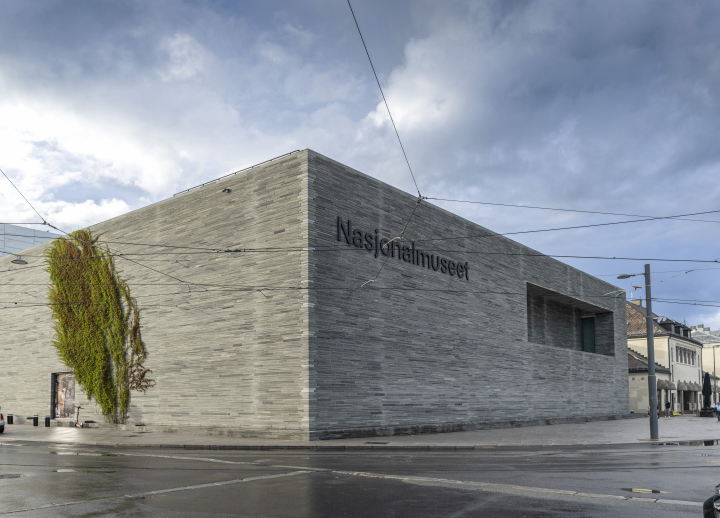 Das Gebäude des Nationalmuseums in Oslo