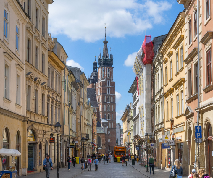 Florianska-Straße in Krakau