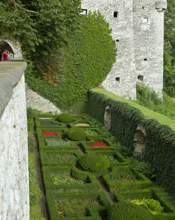 Das Schloss in Pieskowa Skała