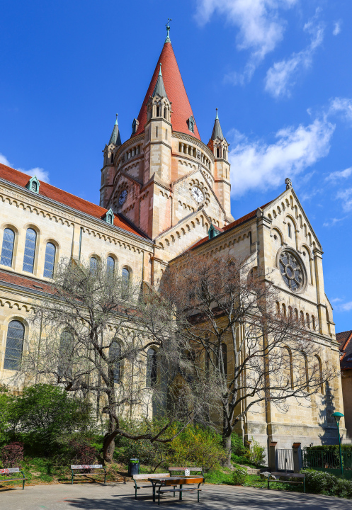 Kirche St. Francis in Wien, mexikanische Kirche.