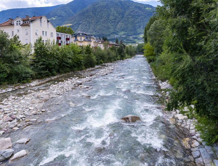 Fluss in Meran