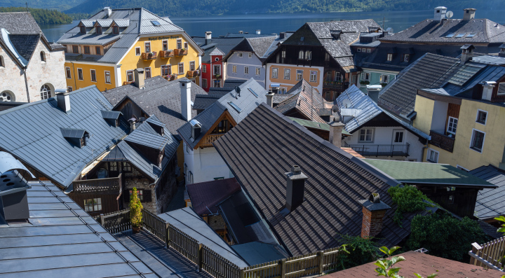 Hallstätter Hausdächer