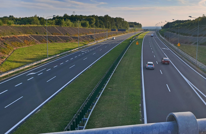 Pkw auf der Autobahn