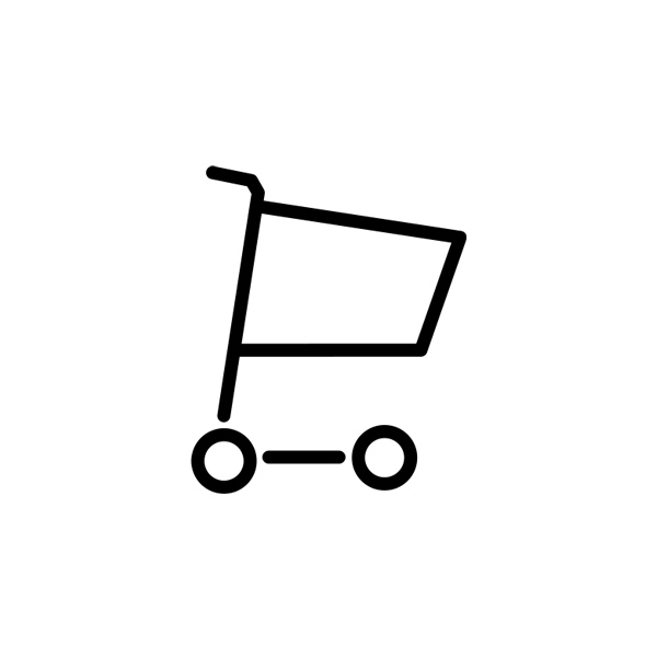 Einkaufswagen, Einkaufswagen, kostenloses Symbol, eps
