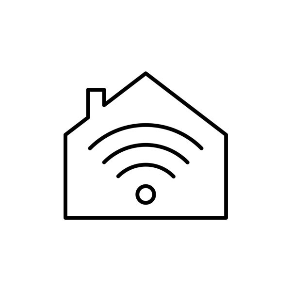Wifi Home kostenloses Symbol