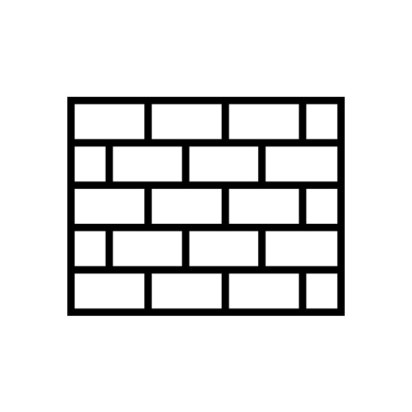 Backsteinmauersymbol