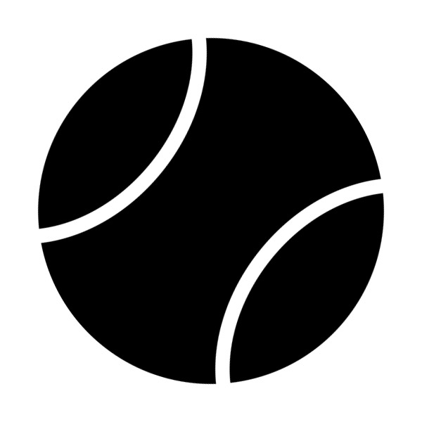 Tennisball-Symbol