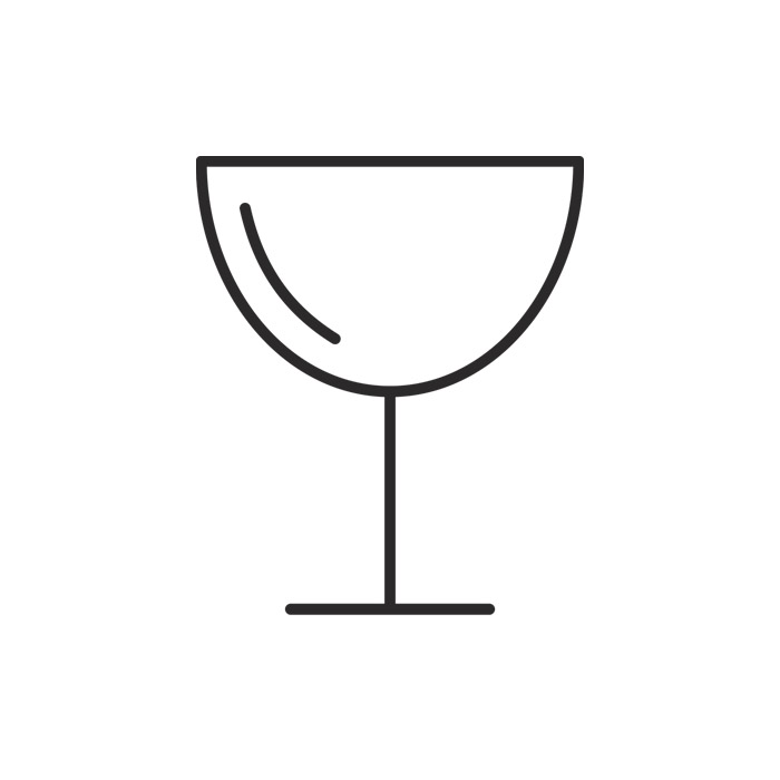 Ein Glas, kostenloses Symbol